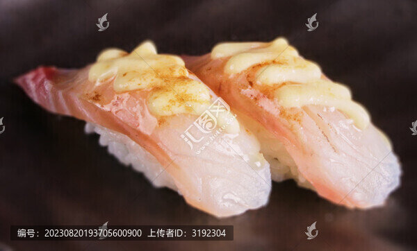 火炙立魚壽司