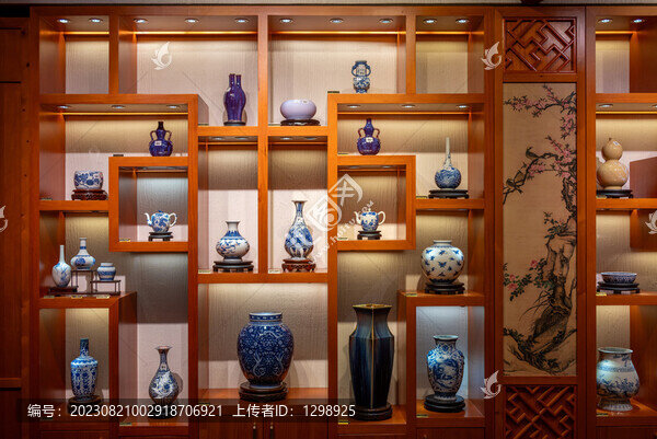 精美瓷器展示