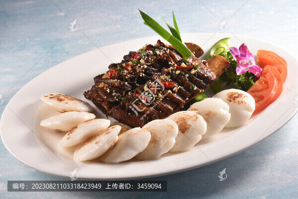 碳烤牛肋骨