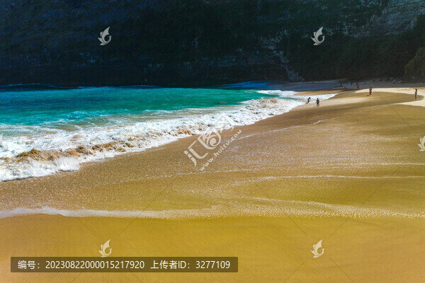 巴厘島精靈沙灘航拍