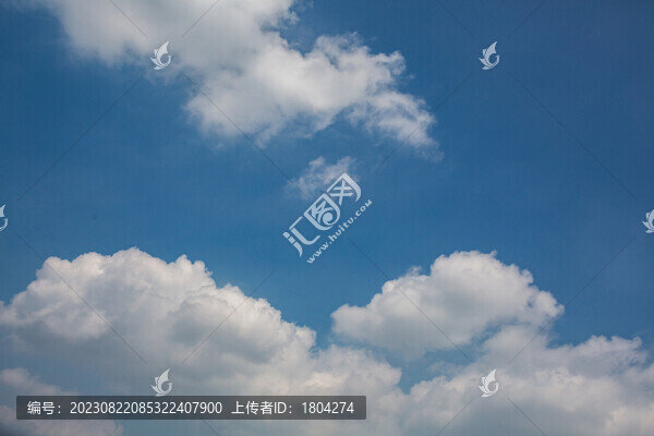 藍天白云