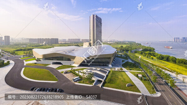 揚子江國際會議中心航拍全景