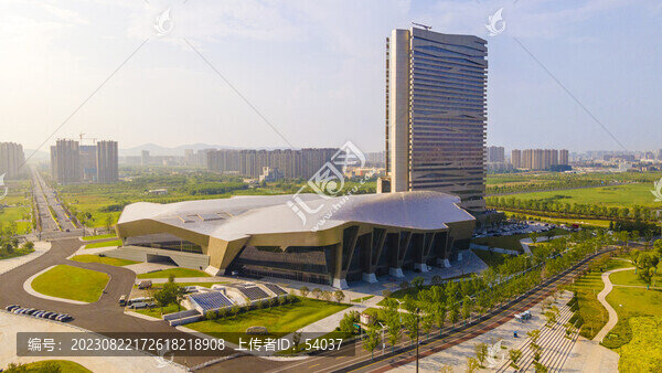 揚子江國際會議中心航拍全景