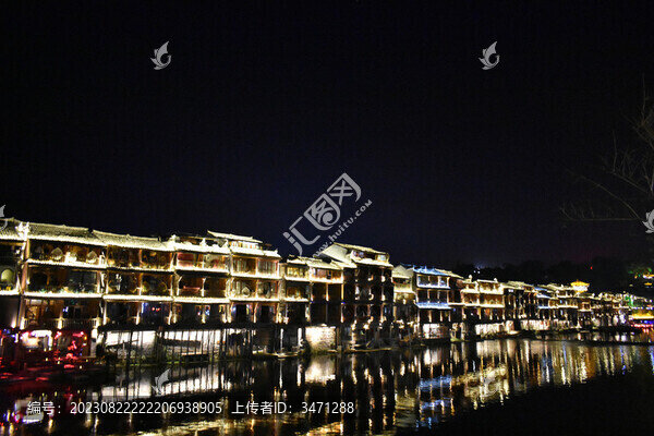 鳳凰古城夜景