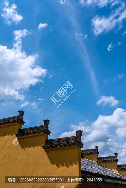 中國安徽宣城惠云禪寺古建筑