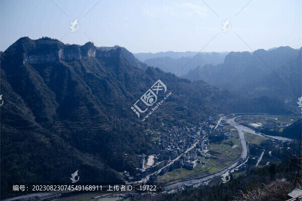 湖南湘西矮寨公路