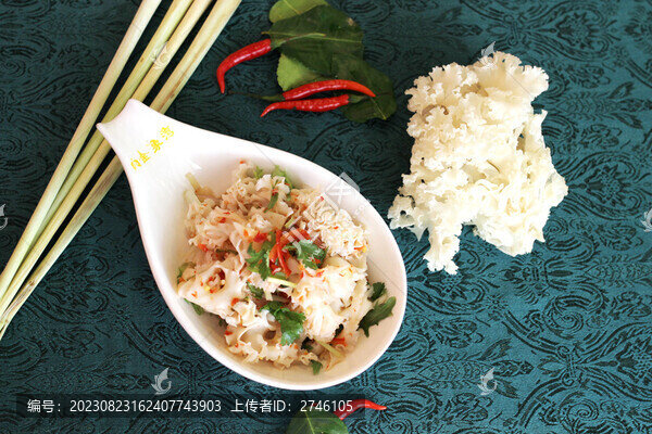 泰式拌繡球菌