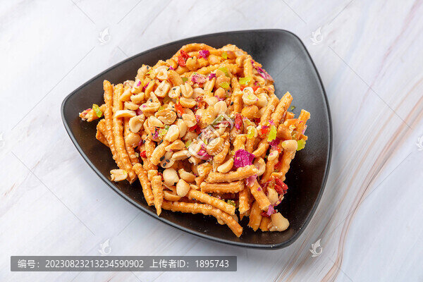 甜味蜂蜜果仁蒙古馓子