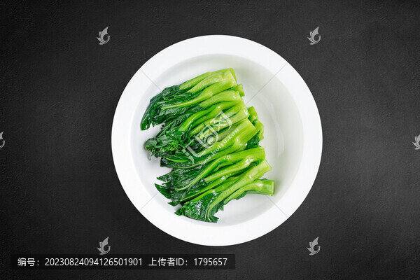 白灼菜心