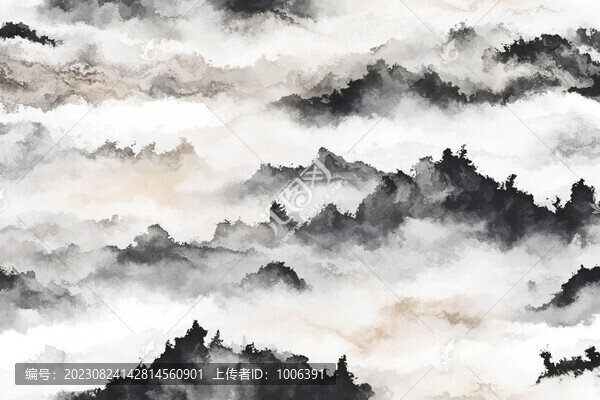 水墨大理石紋理