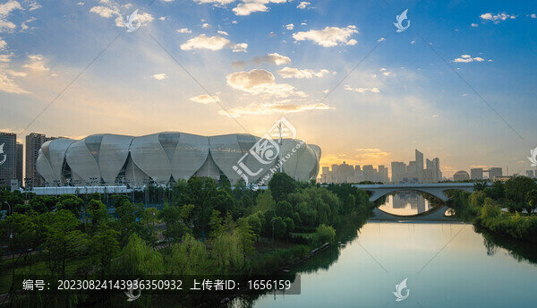 杭州奧體中心蓮花碗建筑