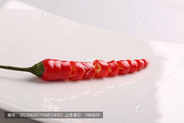 小米辣紅辣椒辣椒段