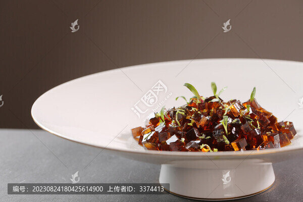青檸黑醋啫喱海蜇頭