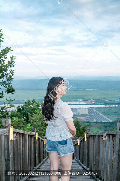 戶外女性
