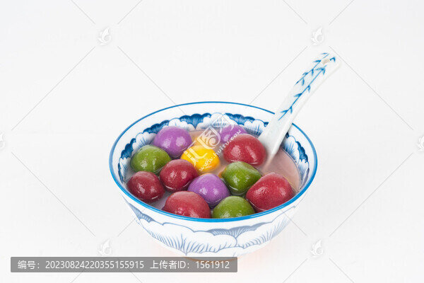 彩色小湯圓