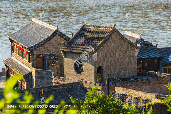 黃昏的磧口古鎮(zhèn)