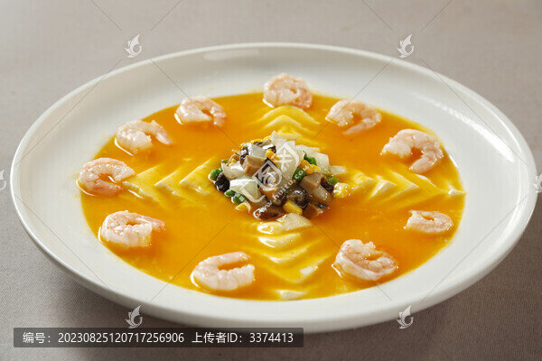 金湯蝦仁豆腐