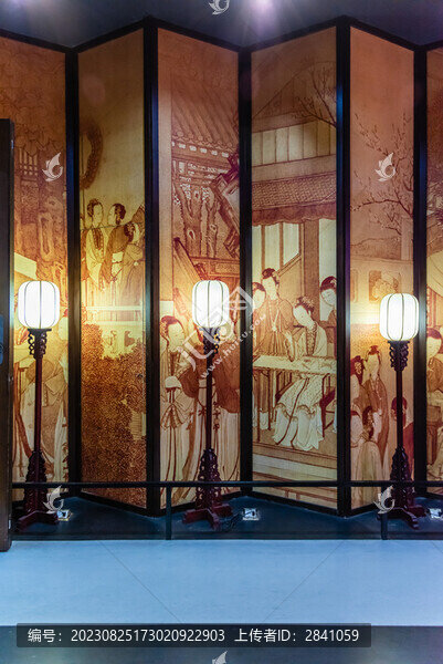 中國(guó)南京云錦博物館內(nèi)部建筑