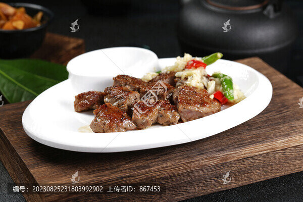 煎牛肉粒
