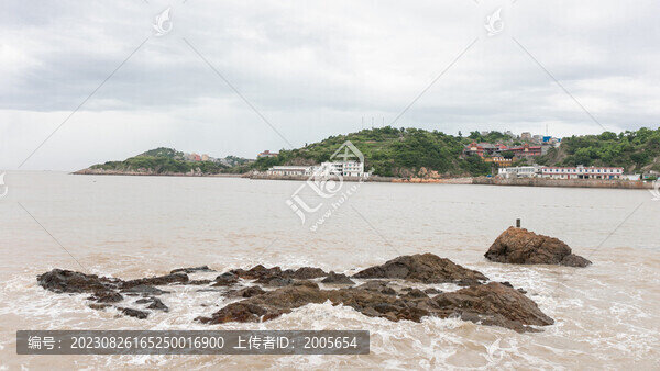 臺(tái)州玉環(huán)坎門后沙海岸風(fēng)景