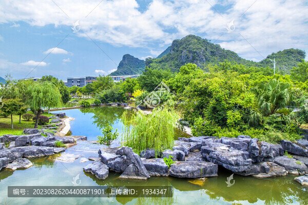 桂林電子科技大學(xué)校園
