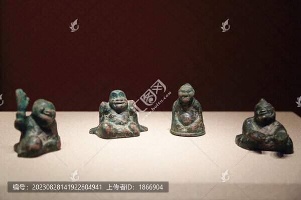 徘優(yōu)俑銅鎮(zhèn)