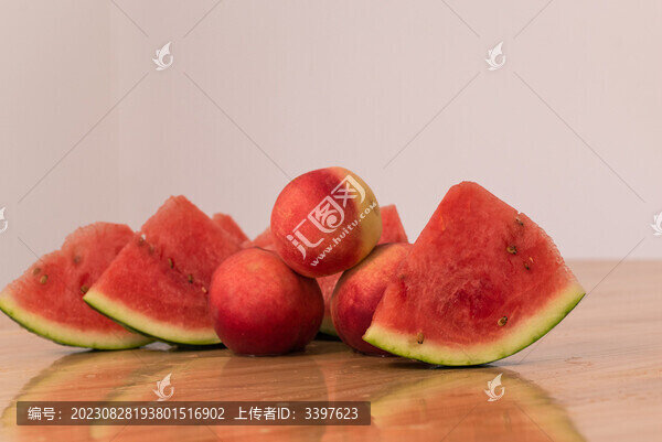 美味的水果夏季消暑美食