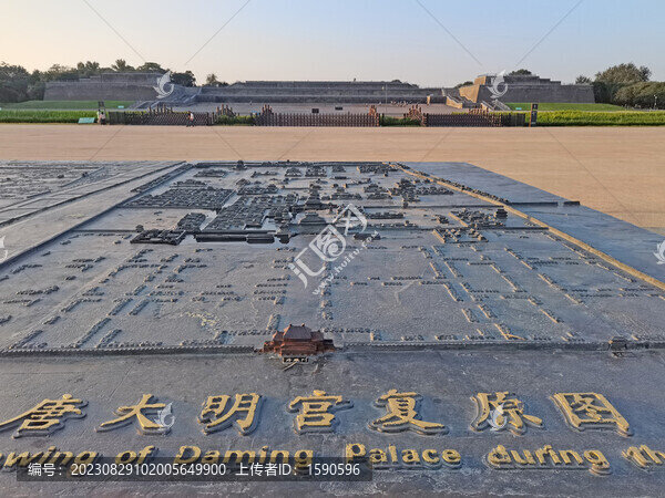 大明宮復(fù)原圖