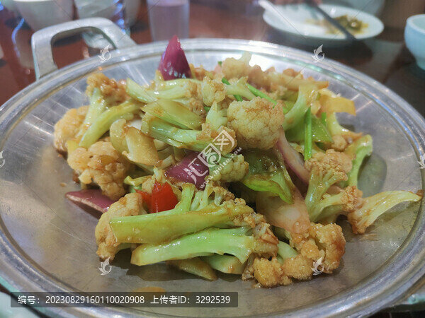 干鍋花菜菜花