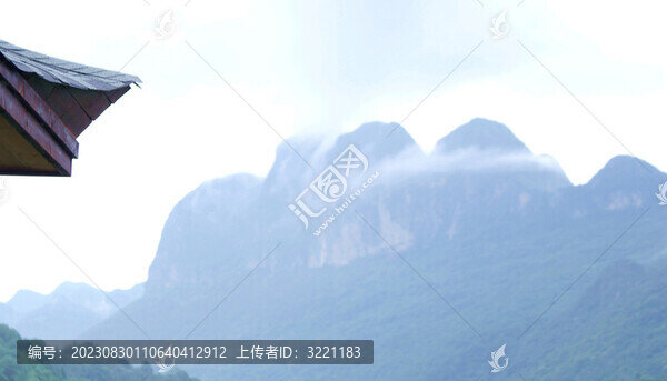 巍峨南丹山
