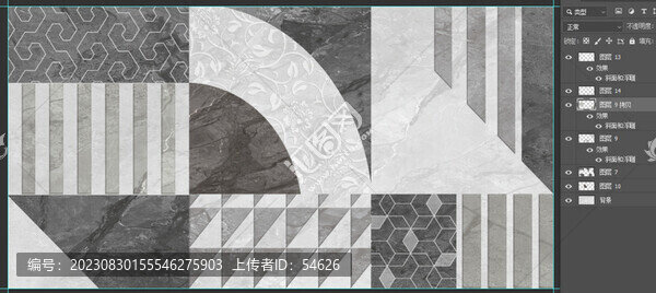 陶瓷內(nèi)墻花片C版