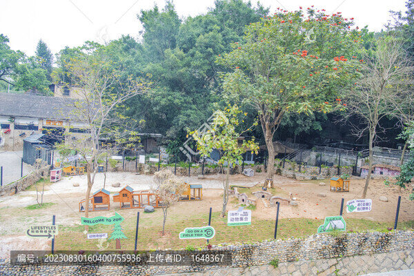 廈門植物園動物奇妙館與樹林