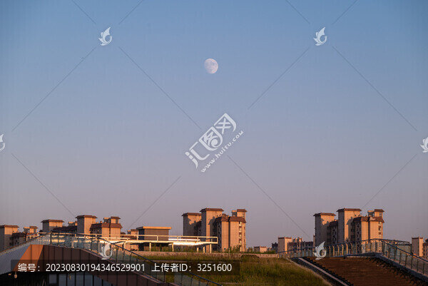 鄭州北龍湖夜景