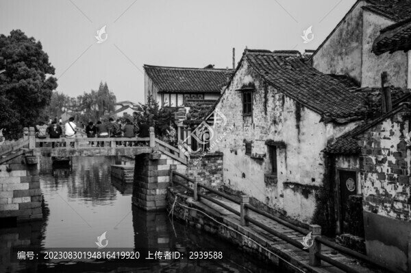 西塘古鎮(zhèn)黑白片