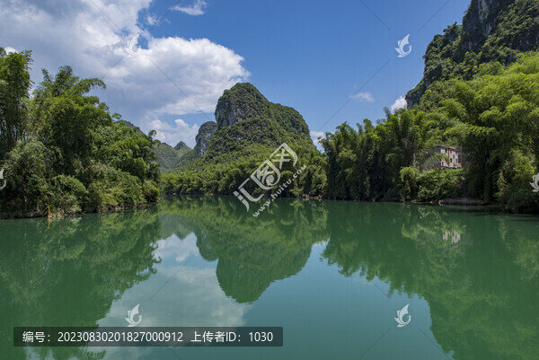 江河水庫(kù)自然風(fēng)光