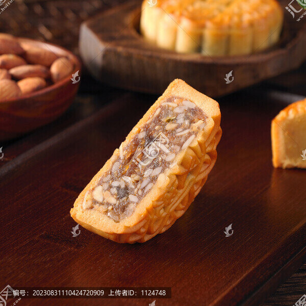 五仁叉燒月餅