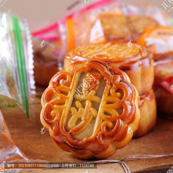 豆沙小月餅