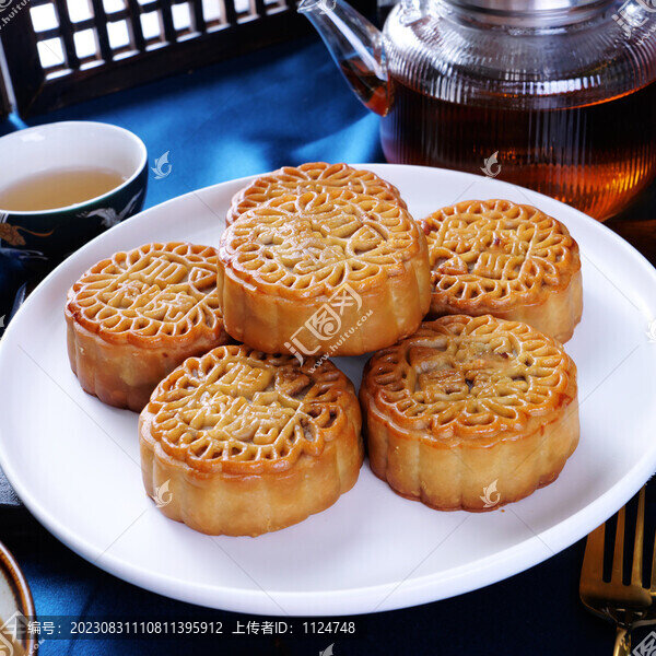 五仁叉燒月餅