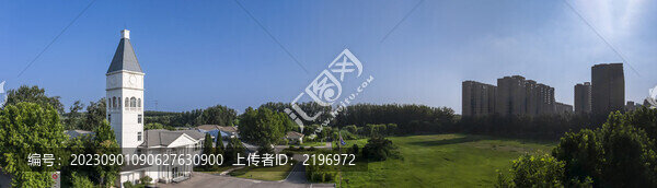 寬幅濟南僑商之家全景圖