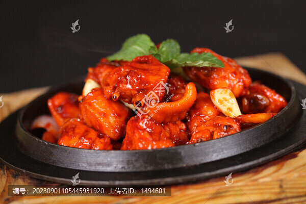 鐵板排骨