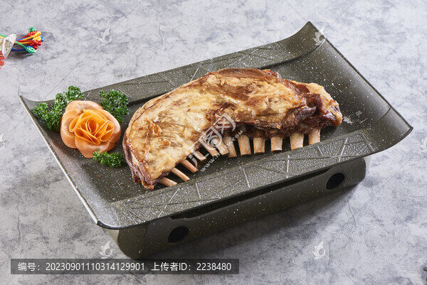 烤羊排