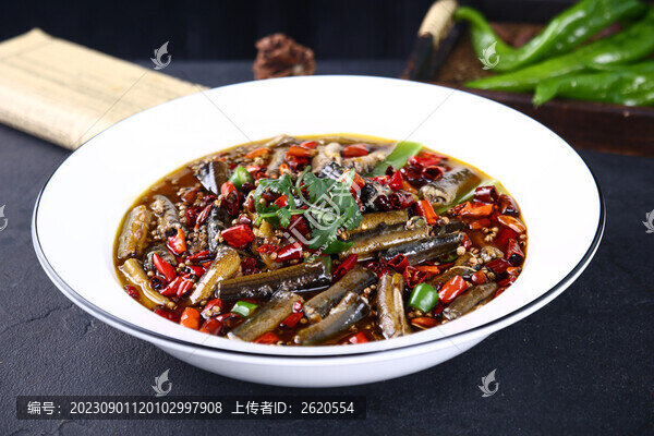 椒麻鱔段
