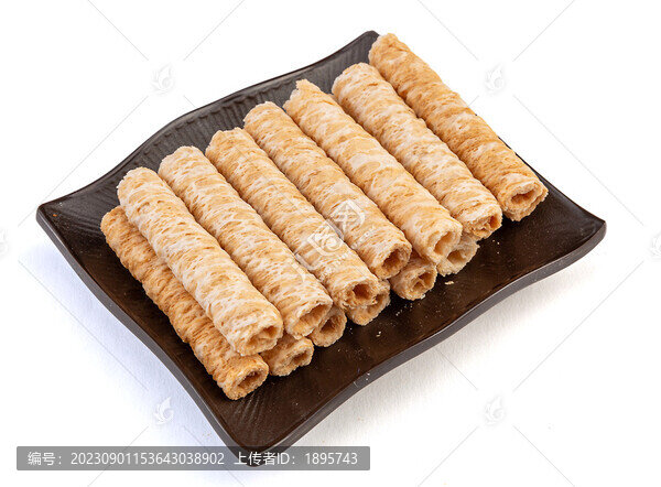 椰香味蛋卷椰子卷