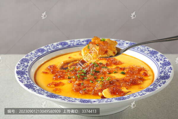 桃膠水蒸蛋