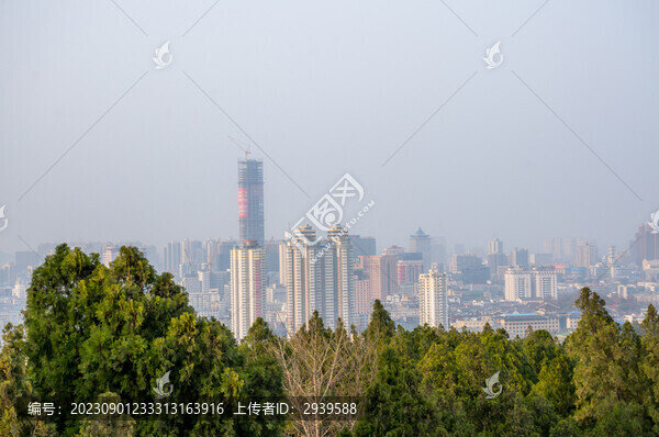 云龍山頂俯瞰徐州
