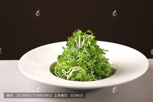 干絲拌三葉香