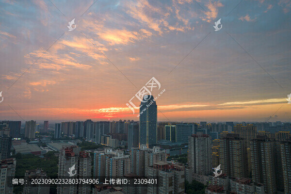 都市夕照