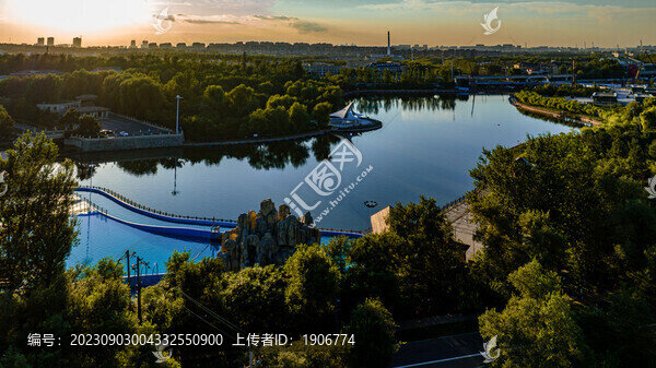 長春凈月潭國家森林公園風景