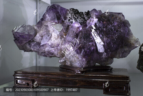 紫色水晶標(biāo)本