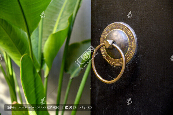 圓形銅門環(huán)